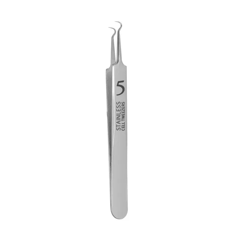 11-Piece Acne & Blackhead Remover Kit – Ultra-Fine Tweezers, Extractor Tools & Facial Cleaning Needles