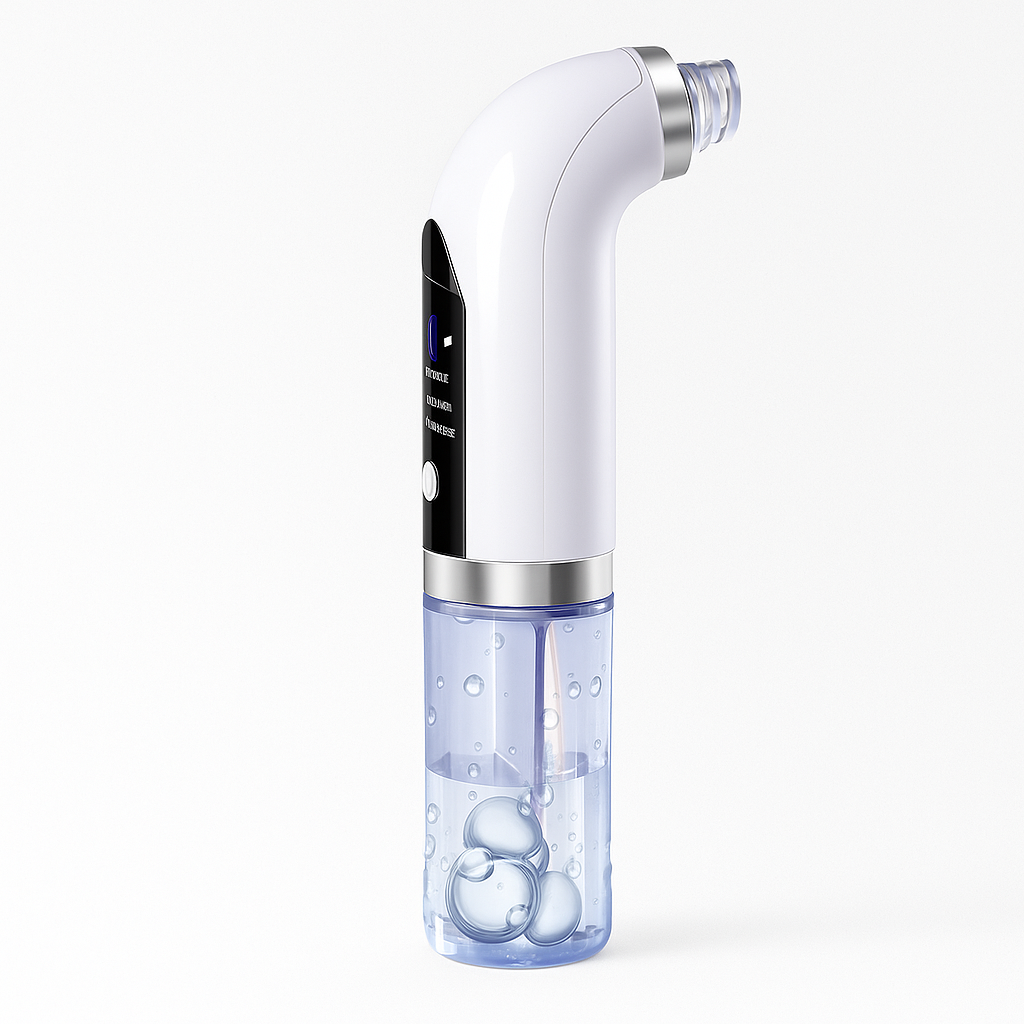 Blackhead Remover Pore Vacuum,Upgraded Facial Pore Cleaner,Electric Acne Comedone Whitehead Extractor Tool-3 Suction Power,6 Probes,Usb Rechargeable Blackhead Vacuum Kit for Women & Men