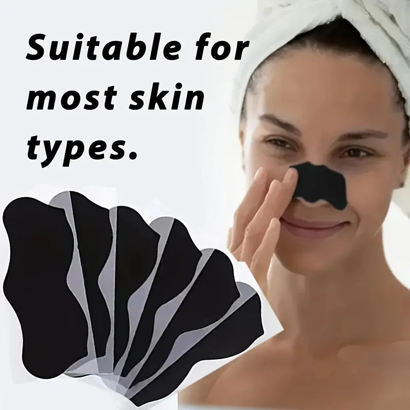 10Pcs Blackhead Remover Nose Strips – Easy to Use | Deeply Cleans Pores | Smooths Skin & Removes Blackheads