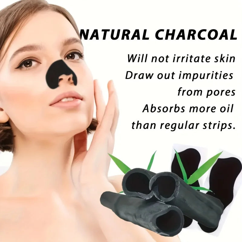 10Pcs Blackhead Remover Nose Strips – Easy to Use | Deeply Cleans Pores | Smooths Skin & Removes Blackheads